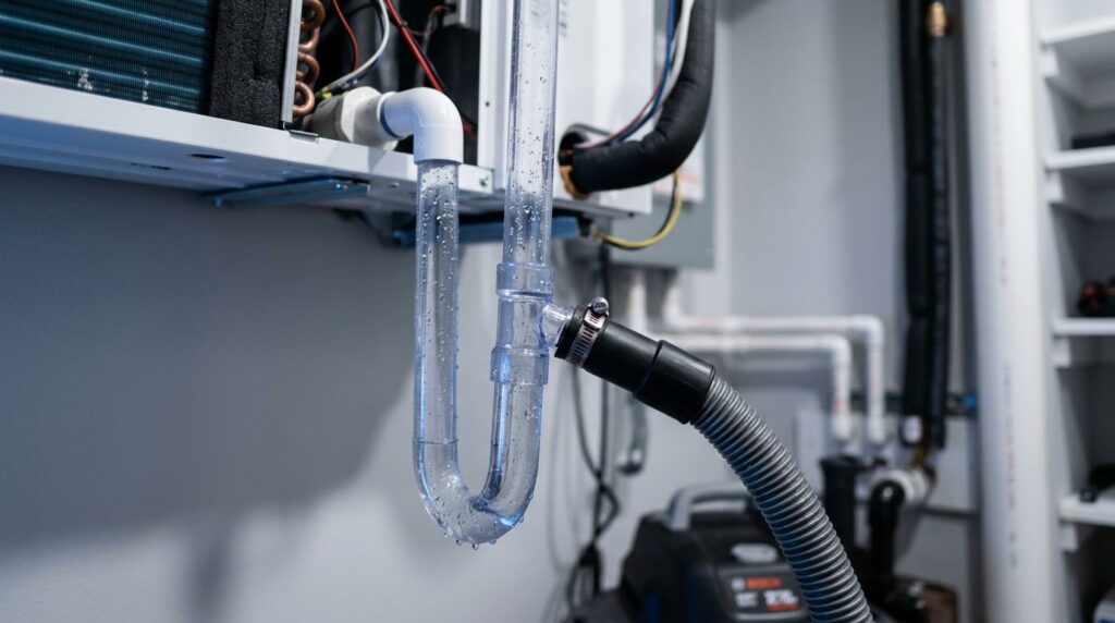 How to Clear a Clogged AC Drain Line Safely