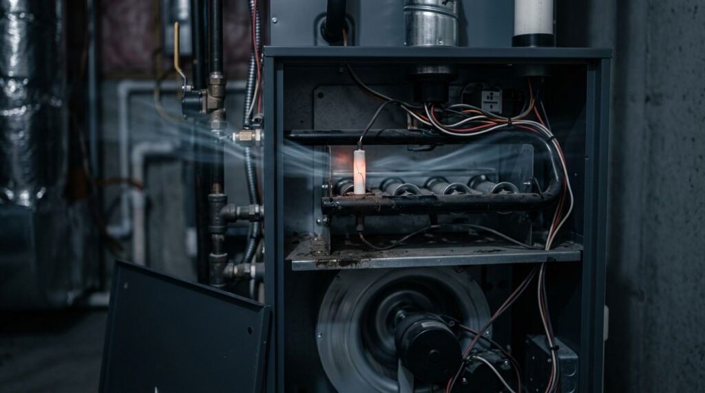 furnace ignitor failure signs